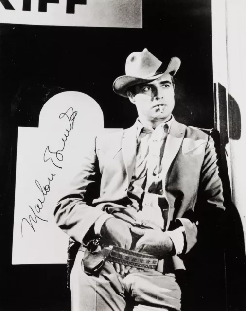 MARLON BRANDO Signed Photograph - Film Actor / Director - preprint