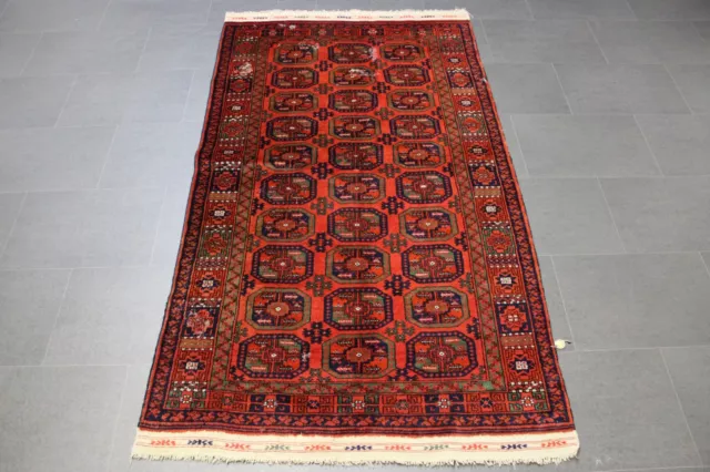 Orientteppich - Oriental Carpet - Alt TEKKE - 190X110cm - Nr.F2665 (GEWASCHEN)