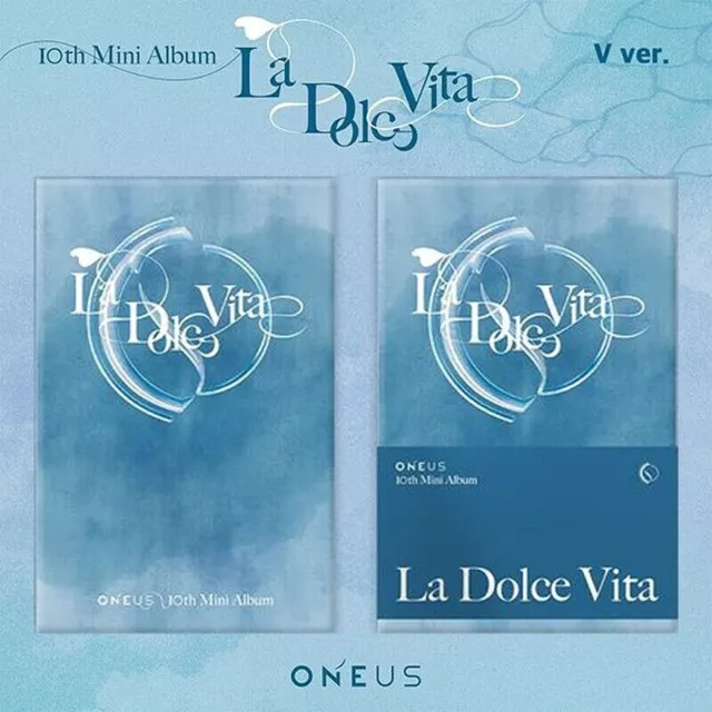 ONEUS [LA DOLCE VITA] 10. Mini-Album POCA V Ver/QR-Karte + 2 Fotokarte + 2 Aufkleber