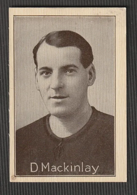 AMALGAMATED press publications FOOTBALL CAPTAINS 1926 LIVERPOOL Donald MacKinlay