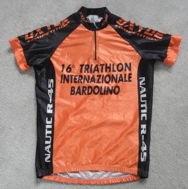 Triathlon - Conjunto de ropa de ciclismo de manga corta para mujer (color:  82, tamaño: XX-pequeño)