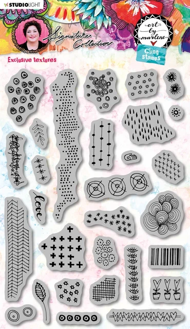 Studio Light Art By Marlene 5.0 Cling Stamp-NR. 47 -MPBM47