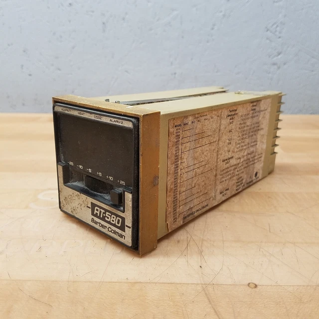 Barber Coleman 585C-10016-001-0-00 Temperature Controller, 120/240V, AT-580