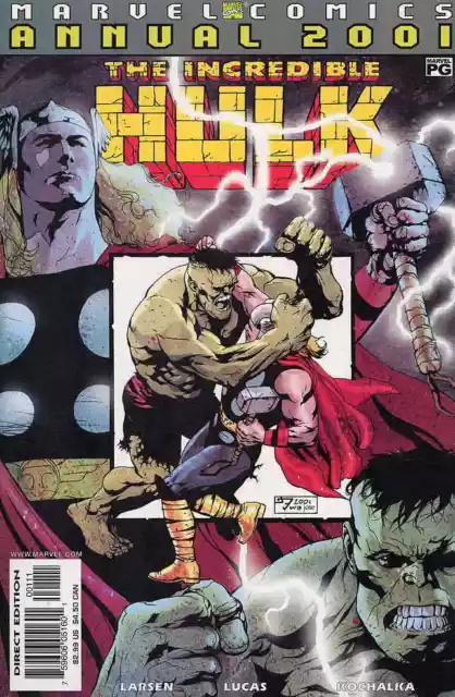 Incredible Hulk, The (2nd Series) Annual #2001 VF/NM; Marvel | Hulk vs Thor - we