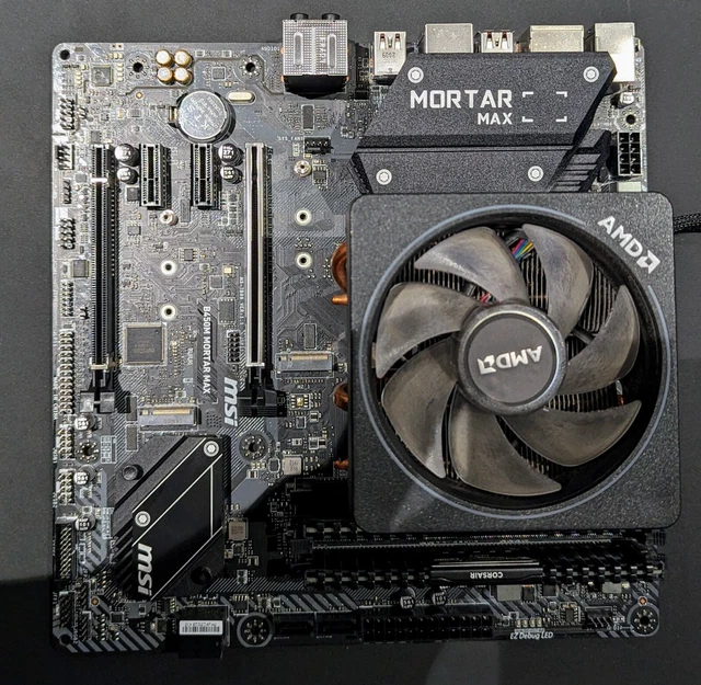 CPU+MOTHERBOARD+RAM COMBO: MSI B450 MORTAR MAX+AMD Ryzen 7 3700X+32GB ...