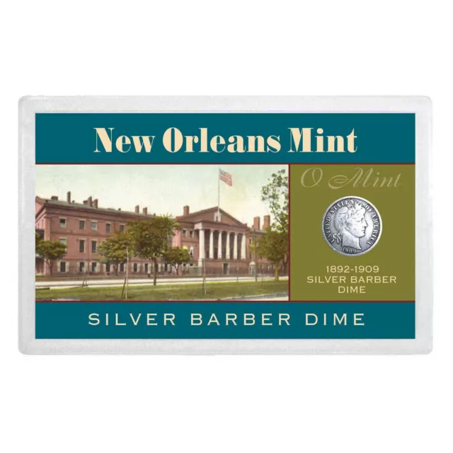 NEW New Orleans Mint Silver Barber Dime Over 100 Years Old