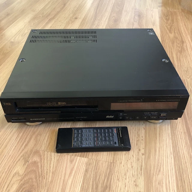 RARE! PIONEER VH930SD HiFi SVHS Stereo Video Cassette Recorder
