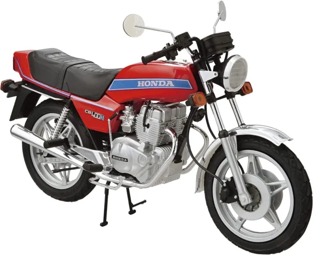 1/12 Aoshima Bike Series No.36 Honda CB400N Hawk-III 1978 Plastic Model Kit
