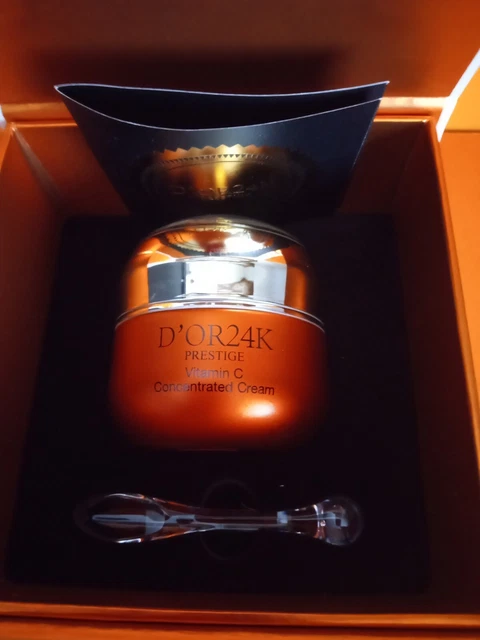 D'OR 24k Prestige Vitamin C Concentrated Cream NIB..