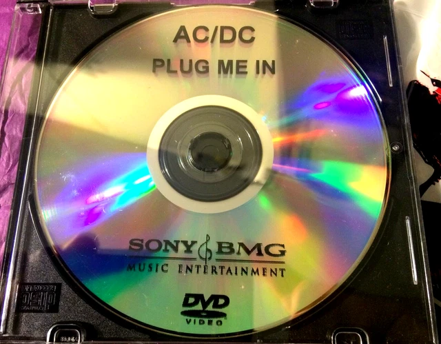 Music Video Plug Me In AC/DC VERY RARE Australian PROMO Only DVD Plug Me In $39.95 - PicClick AU