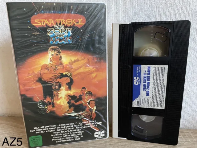 [VHS]►STAR TREK II - DER ZORN DES KHAN (1982)◄ Große Softbox Verschweißt | AZ5