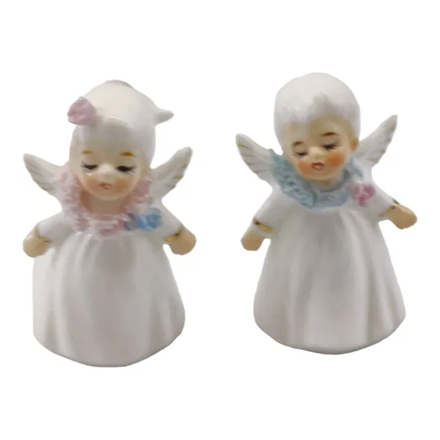 Vintage NAPCOWARE Angels Mini Bone China Kissing Figurines