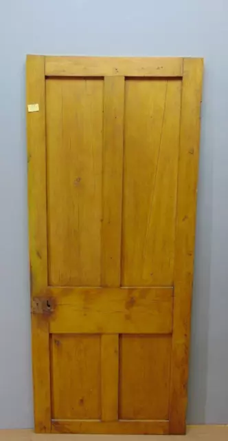 Door  29 1`/2" x 69 1/4"  Pine Victorian  4 Panel Internal Wooden ref 77D