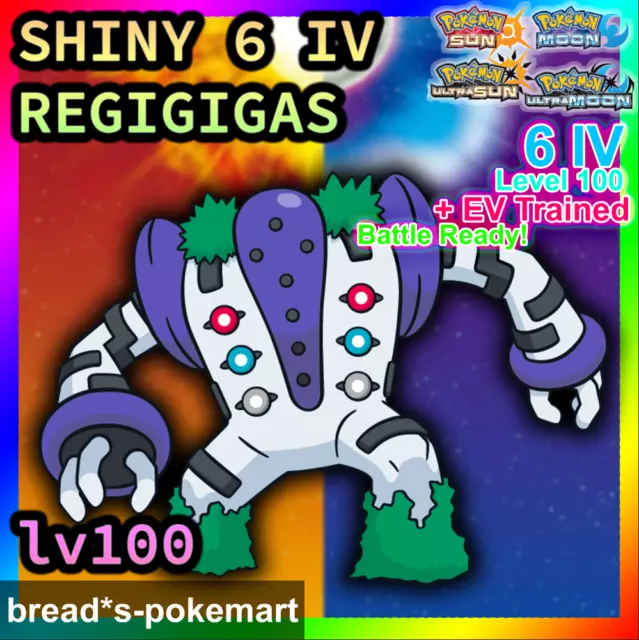 Regigigas • Competitive • 6IVs • Level 100 • Online Battle-Ready