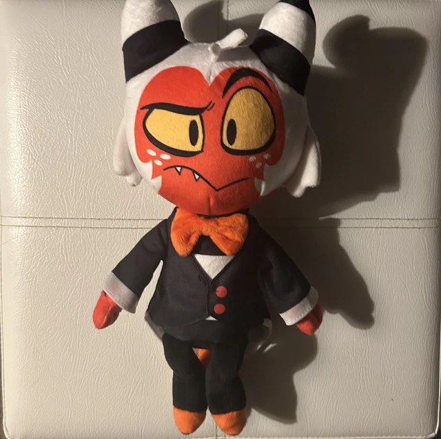 Helluva boss moxxie plush official vivziepop hazbin hotel plushie