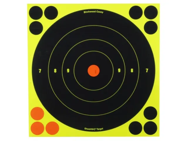 Birchwood Casey Shoot N C targets 1" 2" 3" 6" 8" sizes rifle air gun practice