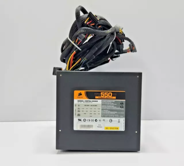 CORSAIR VX550W Netzteil CMPSU-550VX 100-240VAC