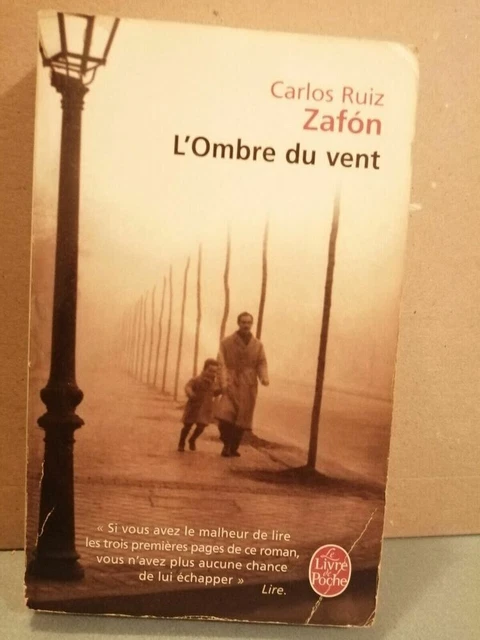 CARLOS RUIZ ZAFÓN SOMBRA de La Viento / El Libro de Bolsillo EUR 3,18