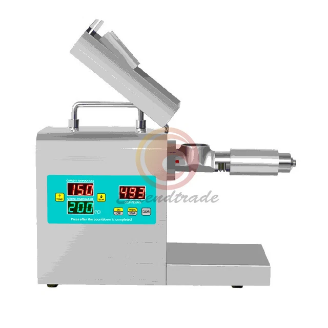 Automatic Oil Press Machine Peanut Cold Hot Seed Oil Extractor TEMP Control M37