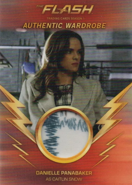 The Flash Season 1: M12 'Caitlin Snow's Shirt' Wardrobe Costume Card