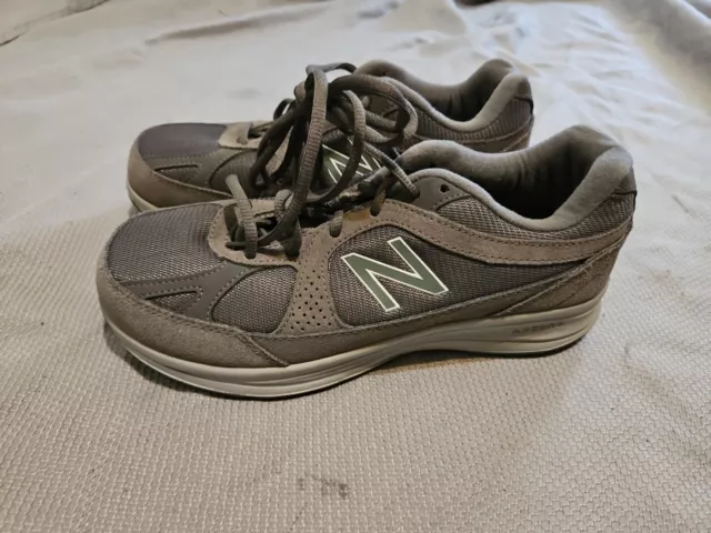 NEW BALANCE SHOE US Size 7.5 Gray 4E WIDE Casual Walking Sneaker ...