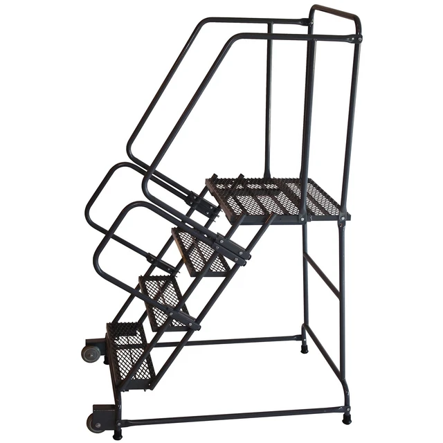 Ballymore Rolling Ladder Overall Height 93 in Steps 6 Cap 450 lb