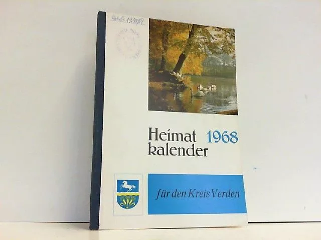 Heimatkalender für den Kreis Verden 1968 - 11. Jahrgang. Kienzle, Robert (Hrsg.)