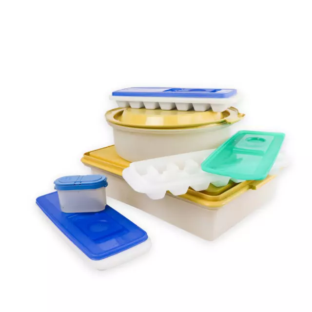 LOT OF RETRO Tupperware Spice Container / Containers / Ice Trays $100. ...