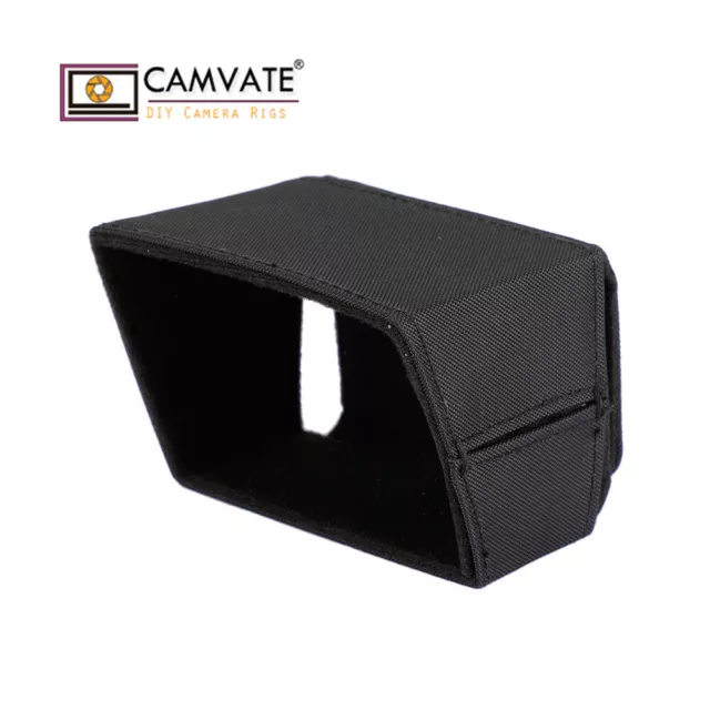CAMVATE LCD Hoods Sun Shade For DSLR Camera Camcorder With 3" Fold-out Screen