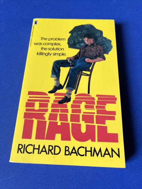 Rage Richard Bachman Stephen King UK 1st / 1st Edition New English Library 1983