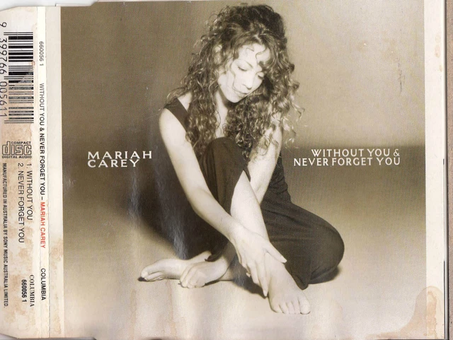 MARIAH CAREY WITHOUT YOU/NEVER FORGET YOU (H1) 3 Track CD