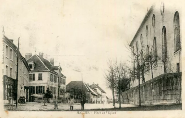 Carte MAICHE Place de l'Eglise