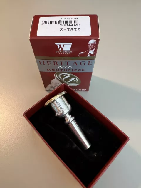 Denis Wick Heritage 2 Cornet Mouthpiece