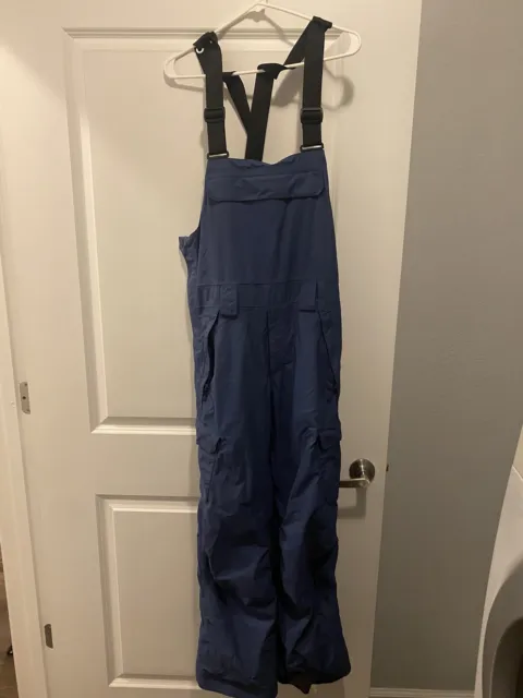 The North Face Men's Blue Freedom Bib Snow Pants Size Small Gently used