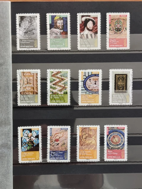 Timbres France Adhésif 2014 Série Arts Oblitéré