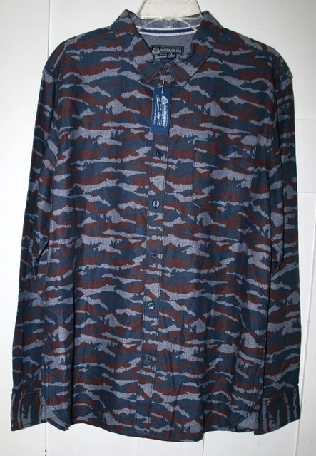 American Rag Cameo Long Sleeved Button Down Shirt Men's Size XL