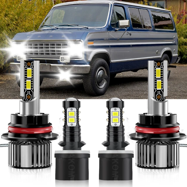 2 Ampoules LED H10 KATUR 80W - 6500K Blanc Xénon Antibrouillard