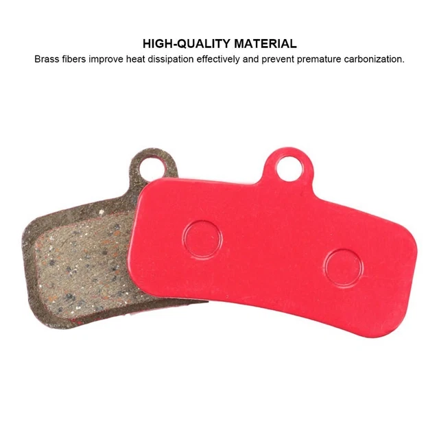 2 Sets (4 Pads) Ceramic + Kevlar Disc Brake Pads For Shimano Saint, Deore XT, SLX – By Hardheaded Ram