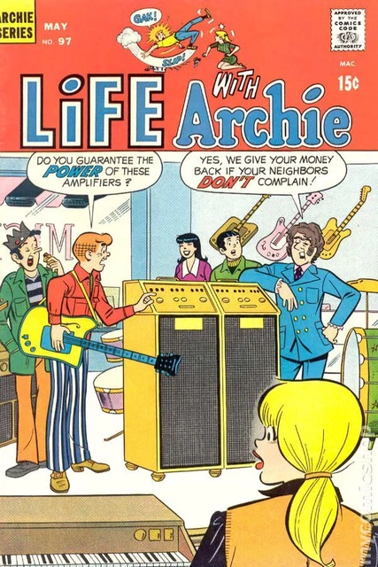 Life with Archie #97 FN 1970 Stock Image