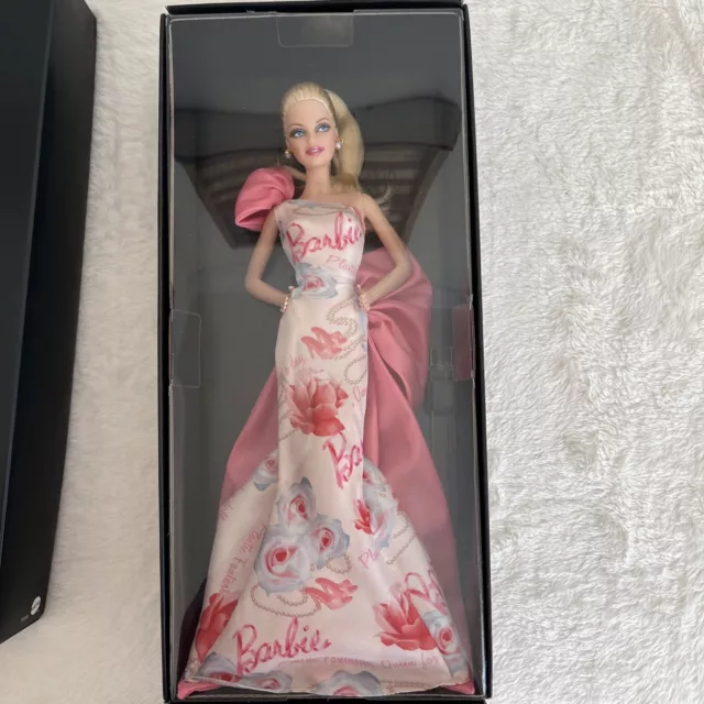 Mattel new 2010 barbie avon caucasian rose splendor doll pink label t4349 online