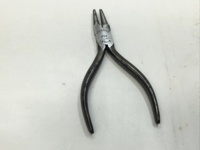KRAEUTER 1611-4, Round needle nose pliers, USA