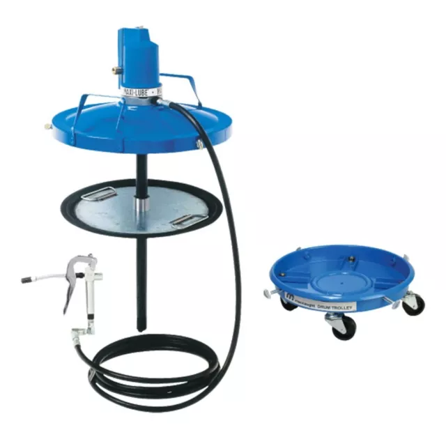 Macnaught P6TR 50:1 Air-Operated Greasing Pump for 120 lb. Drum