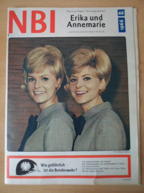 NBI 46 - 1966 ** Annemarie Brodhagen & Erika Radtke Portugal-Bericht Bundeswehr