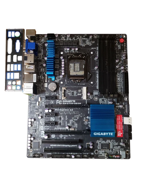 GIGABYTE GA-Z77X-UD3H INTEL Z77 DDR3 LGA 1155/Socket H2 ATX