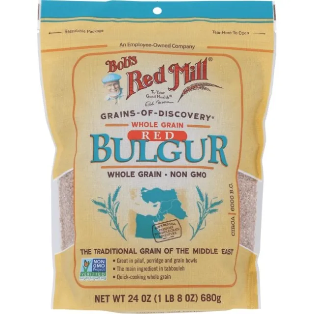 Bob's Red Mill Whole Grain Red Bulgur 24 oz Pkg