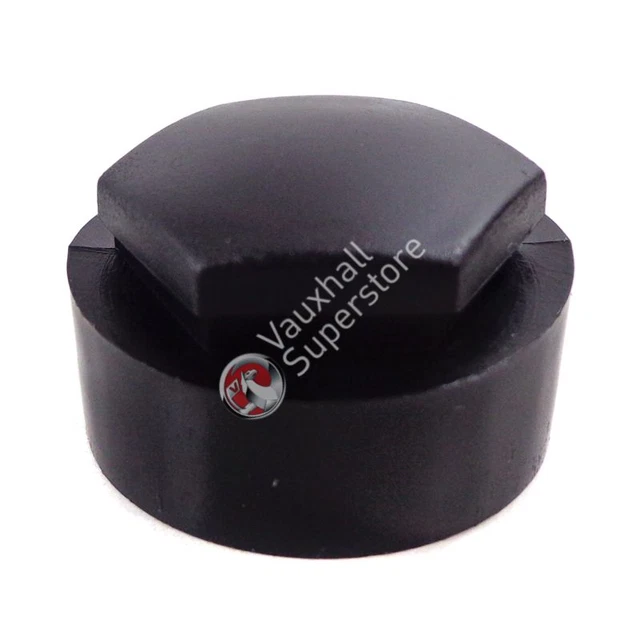 VAUXHALL MOKKA LOCKING Wheel Nut Cover / Cap Black Genuine £3.39