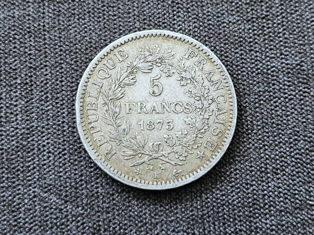 Pièce 5 Pesetas  argent 1883  - écu - Espagne