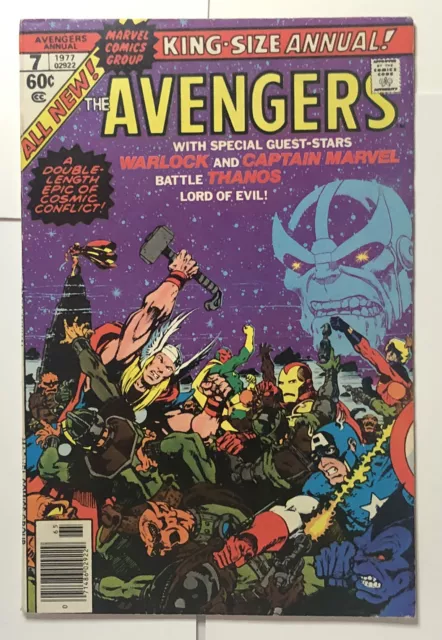 Avengers Annual #7 1977 1St Time Infinity Stones Gathered