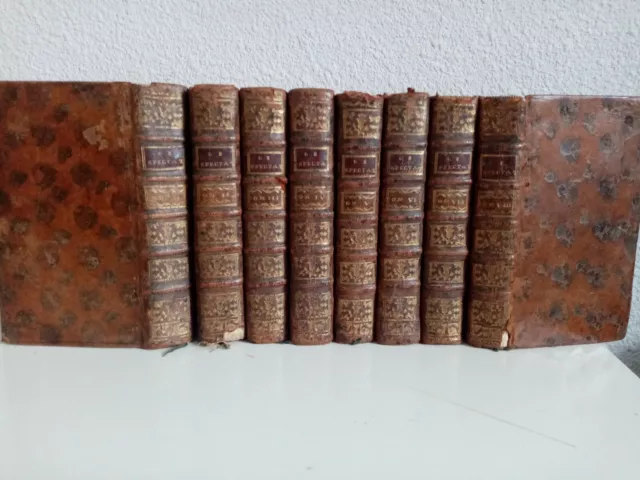 Le Spectateur ou le Socrate moderne 1754 ADDISON & STEELE dont rare supplément