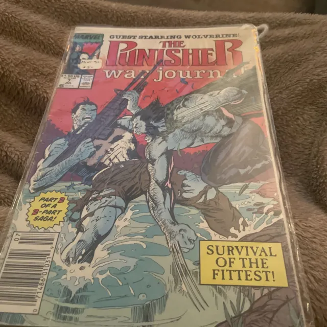 The Punisher War Journal #7 1989 Marvel Comics Comic Book